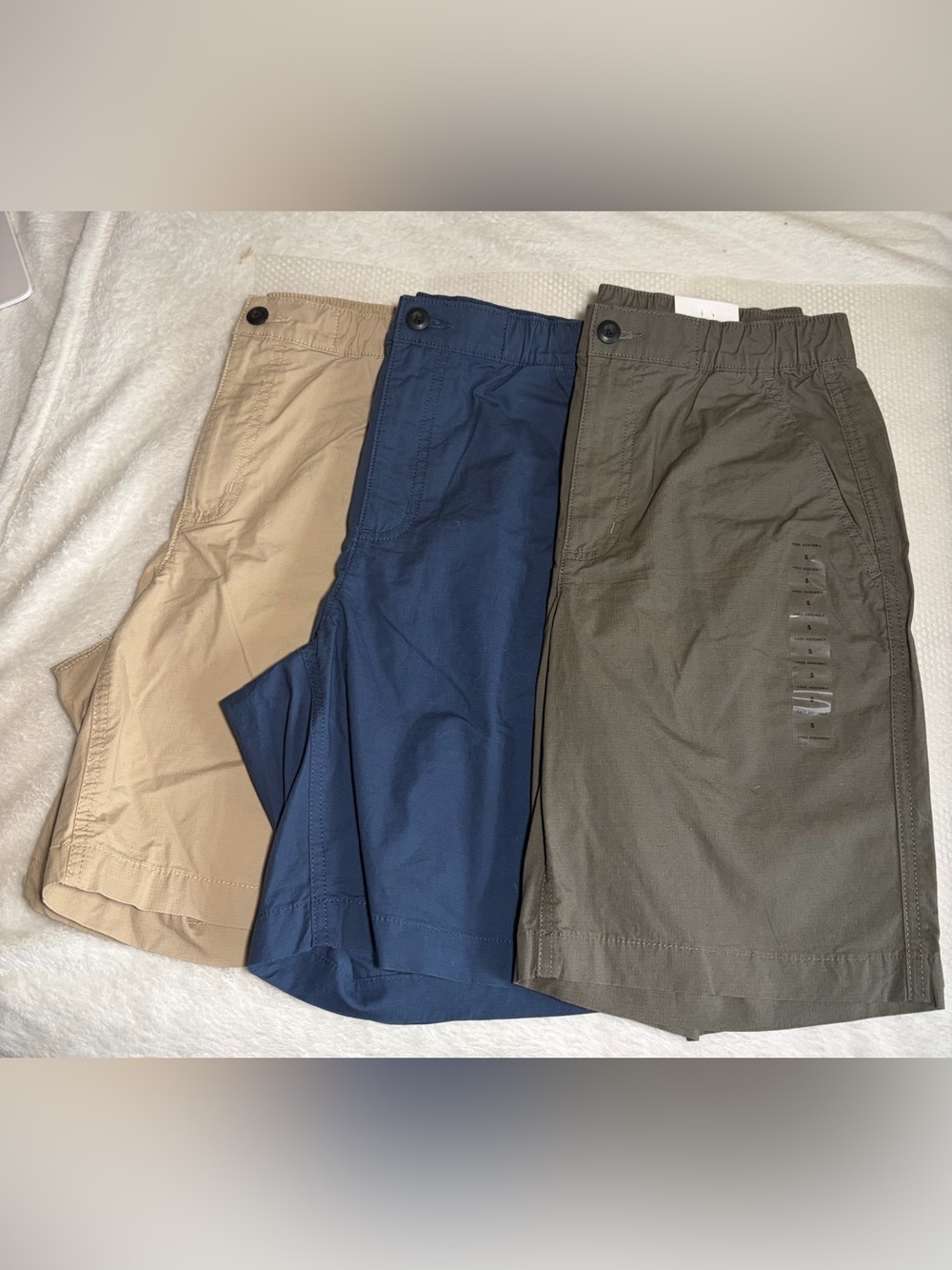 Free Assembly Kids‎  Bundle 3 Shorts Navy Casual Stretch Sz S